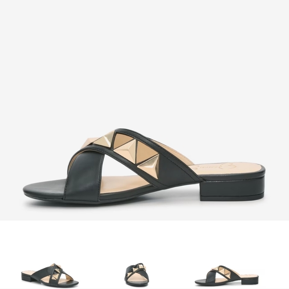 JESSICA SIMPSON MADRIE SANDAL SLIDE - Picture 3 of 6